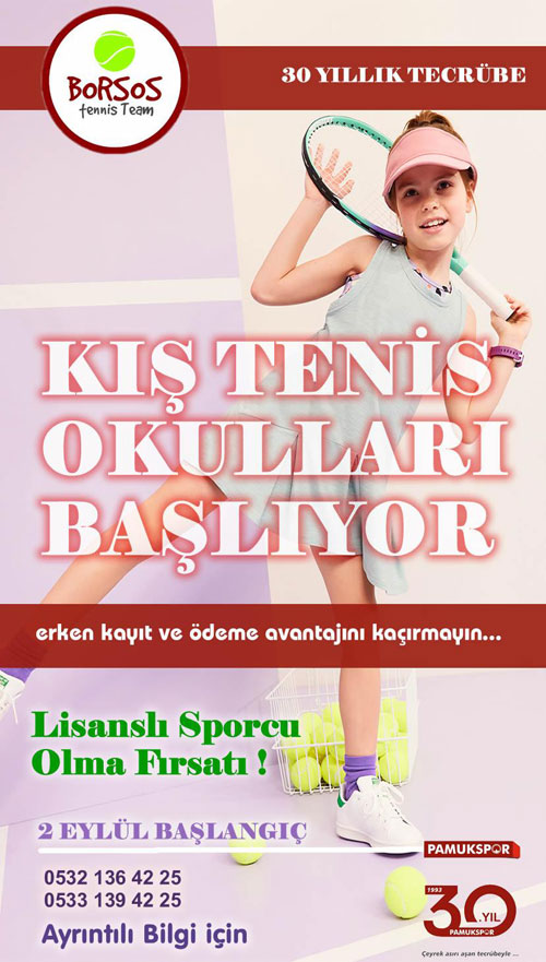 Pamukspor, tenis okulu